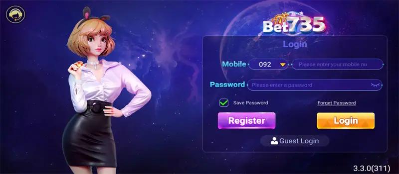 Bet735 Login